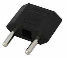 Сетевой переходник Rexant EU-CN черный картинка 